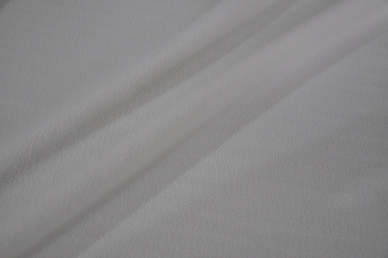 Branco 265gm 100 poliéster 150cm CW ou Velo polar ajustável