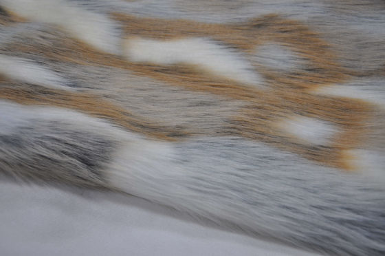 A tela da pele do falso do Fox ártico do jacquard, faz a sua casa um lugar ideal para relaxar