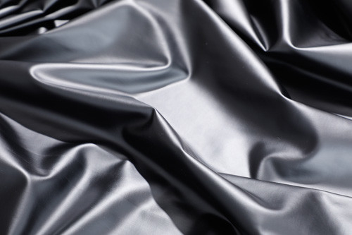 Plutônio 137cm preto contínuo de couro, couro artificial impermeável do plutônio