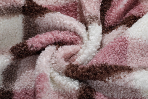 Jacquard Terry Knit Fabric da grão, tela viscosa da malha do poliéster