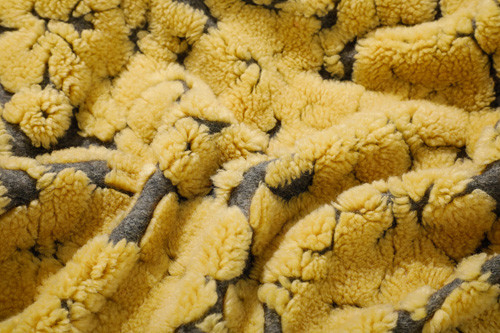 a camurça do jacquard de 150cm ligou a tela de Sherpa, lã Sherpa contínuo