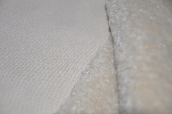 Pele da camurça 610gsm de Shu Velveteen Coating Woven Fabric