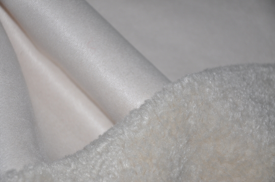 Pele da camurça 610gsm de Shu Velveteen Coating Woven Fabric