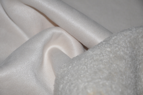 Pele da camurça 610gsm de Shu Velveteen Coating Woven Fabric