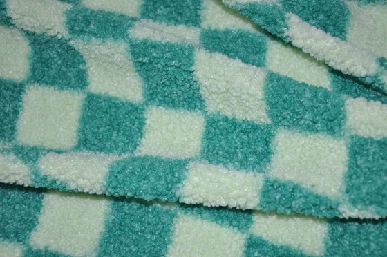 Poliéster 100% 150cm CW ou tela ajustável de Sherpa do falso 345gsm