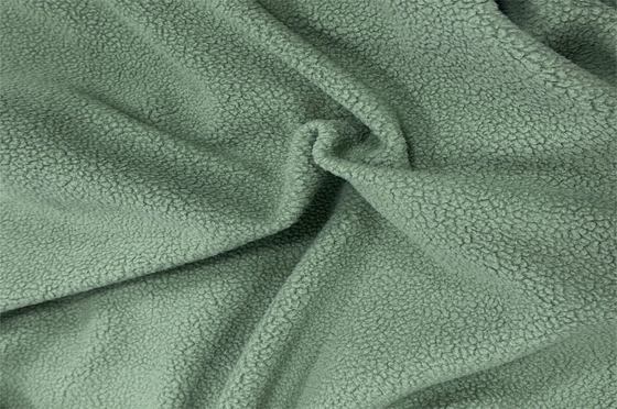Poliéster 100% 150cm CW ou tela polar ajustável 285gsm do velo
