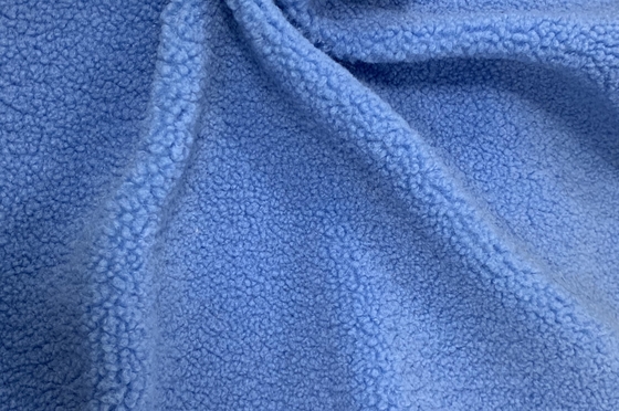 Poliéster 100% 150cm CW ou tela ajustável de Sherpa do falso 300gsm