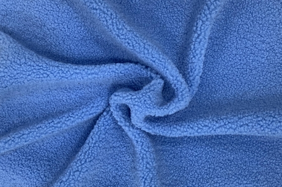 Poliéster 100% 150cm CW ou tela ajustável de Sherpa do falso 300gsm