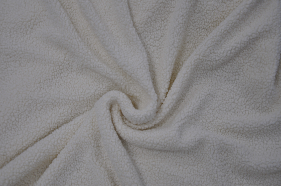 Poliéster 100% 150cm CW ou tela ajustável de Sherpa do falso 310gsm