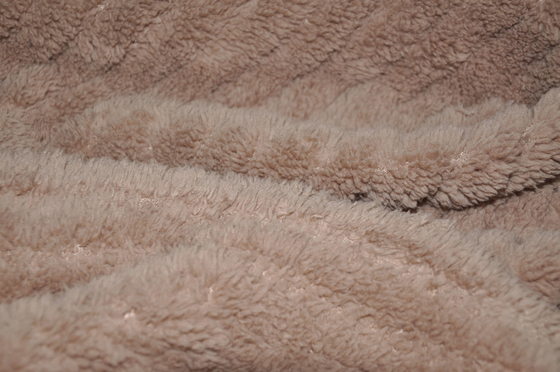 Tela delicada e confortável, ímpar de Shu Fleece Comfortable Cotton Velvet do calor