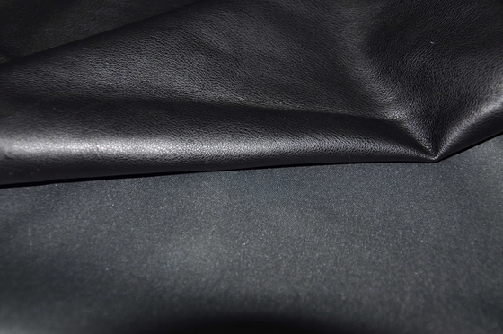 Plutônio grosso revestido Shell Fabric de couro do plutônio 137cm do falso de 100%