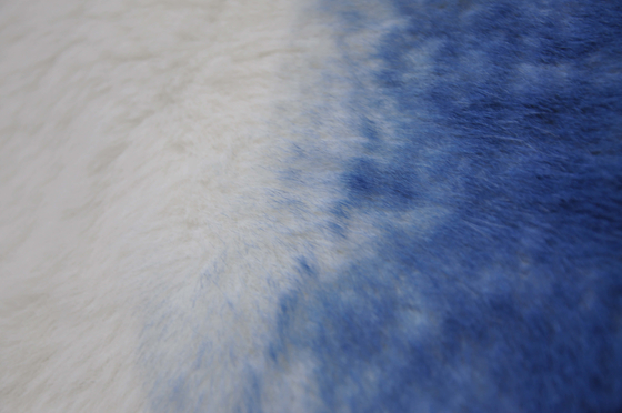 o inclinação azul-branco do jacquard de 150cm enriquece seu estilo das decorações e da casa