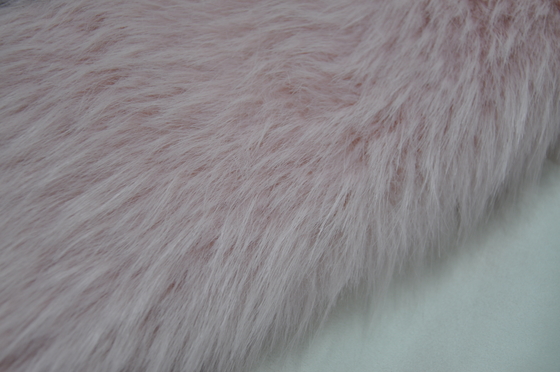 A pele longa de discordância da falsificação do cabelo da tela 150cm do luxuoso da cor, traz o toque e o conforto incomparáveis