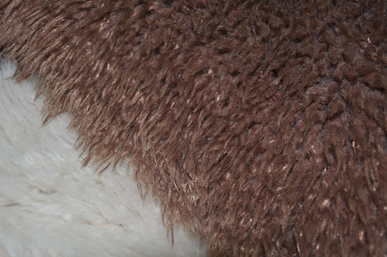 textura e estilo originais de adição Mongolian marrons de MAC Fake 150cm da tela da pele a sua decoração da casa