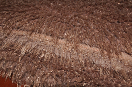 textura e estilo originais de adição Mongolian marrons de MAC Fake 150cm da tela da pele a sua decoração da casa