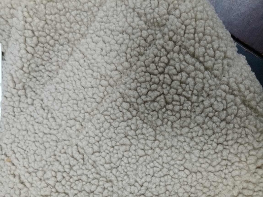 Padrão Jacquard 100% Poliéster Falsos Tecido Sherpa 150cm CW ou largura ajustável