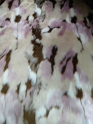 Tecido de pele para cabelos longos à prova de fogo para aquecimento e conforto