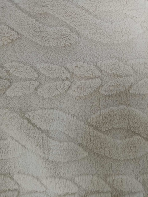 Veludo de algodão de jacquard de duas faces &amp; 300gm