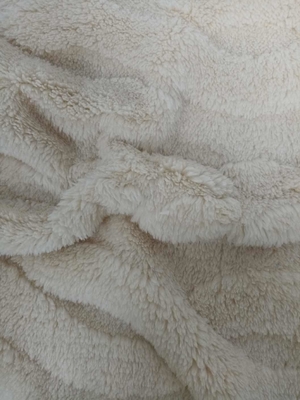 Veludo de algodão de jacquard de duas faces &amp; 300gm