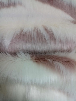 rosa branco 150cm cabelo comprido pele falsa,criar moda de inverno quente e luxuosa
