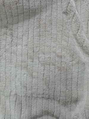 Tecido de pele de coelho 100% poliéster 150cm CW ou ajustável